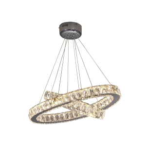 Lustre Alu Miroir Crystal