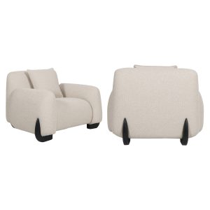 Fauteuil lounge Godiva biscotti