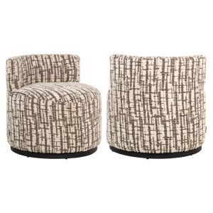 Fauteuil lounge Franny cream