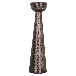 Porte-bougie Saphira smoke small
