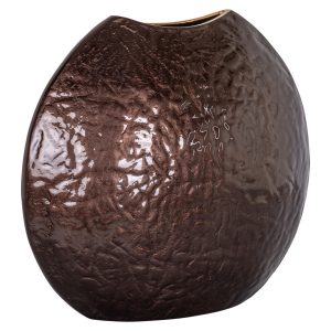 Vase Jony dark brown