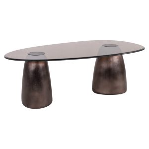 Table basse Hayden bronze oval