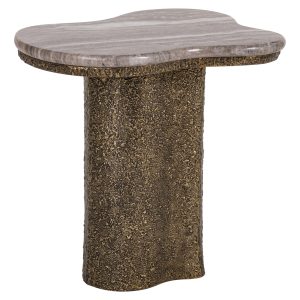 Table d'appoint Abandos brass antique