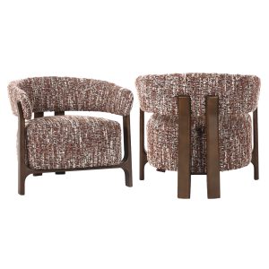 Fauteuil lounge Dalara hazel
