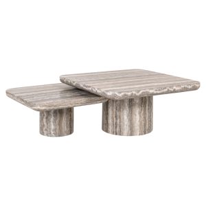 Table basse Dulce grey (denizly) (Set of 2)