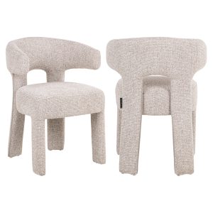 Chaise de salle à manger Nerio natural fancy