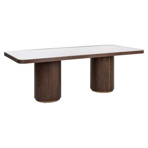 Table à manger Willox beige 235 including glass