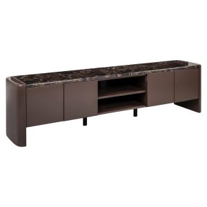 Meuble TV Almundi chocolat brown