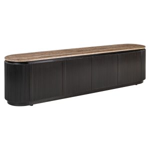 Meuble TV Russo ash brown 4-doors