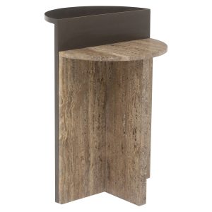 Table d'appoint Russo ash brown
