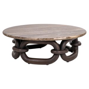Table basse Chainey ash brown