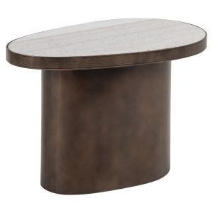 Table d'appoint Biloxi brown