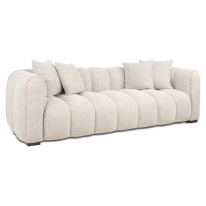 Canapé Novaro natural fancy 3-seater