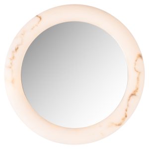 Applique murale Oravelle white mirror 60Ø