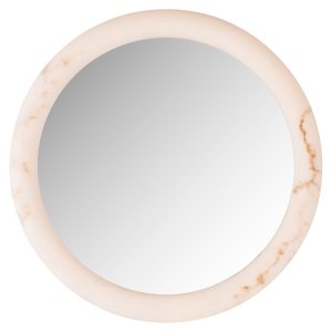Applique murale Oravelle white mirror 80Ø