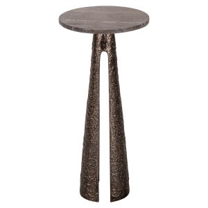 Table d'appoint Eldora bronze 30Ø