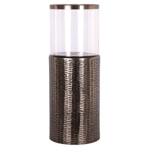 Lampe ouragan Faylen bronze S