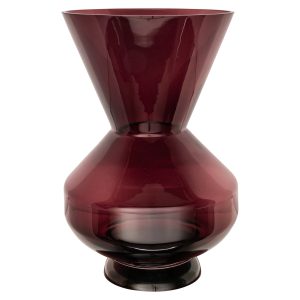 Vase Veya burgundy