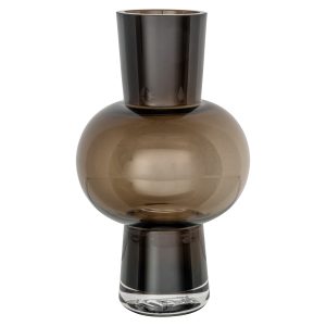 Vase Liora brown small