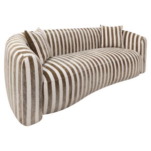 Canapé Luxandra stripes sand