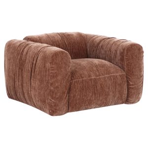 Fauteuil lounge Monty be straight coffee