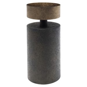 Porte-bougie Harlow brass antique small