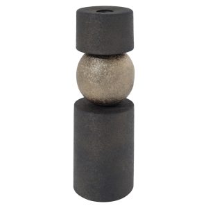 Porte-bougie Hasley brass antique small