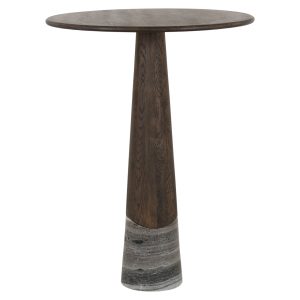 Table de bar Harper Smoked charchoal