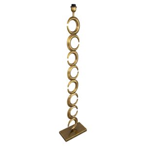 Lampe sur pied Amina brass antique