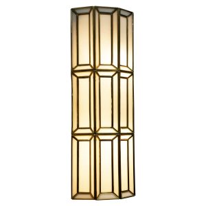 Applique murale Opal brass antique