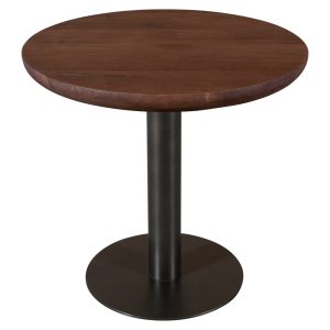 Table bistro Baldwin spicebrown 80Ø