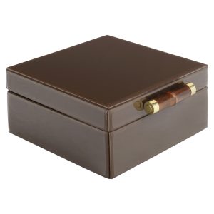 Boîte de rangement Echo dark brown large