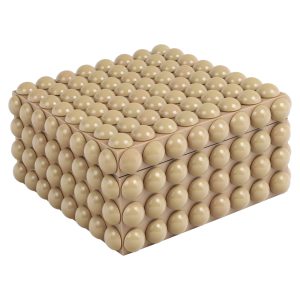 Boîte de rangement Ash beige large