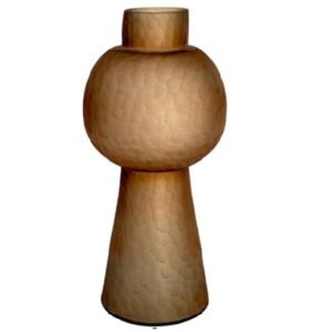 Vase Ora brown small