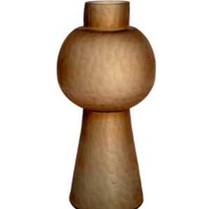 Vase Ora brown large