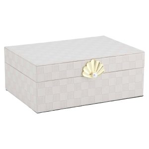 Boîte de rangement Bless ivory large