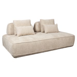 Canapé Tudor natural boldweave 2,5-seater movable backrest