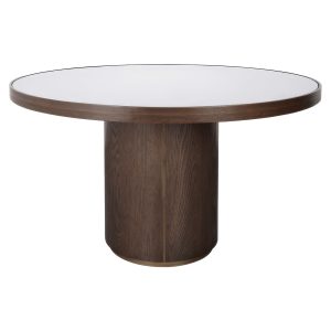 Table à manger Willox beige 130Ø including glass