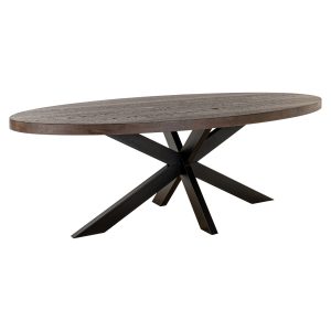 Table à manger Watson Dark brown/black 235