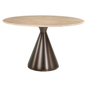 Table à manger Montgommery beige 130Ø