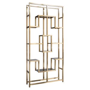 Vitrine Magnus brushed gold