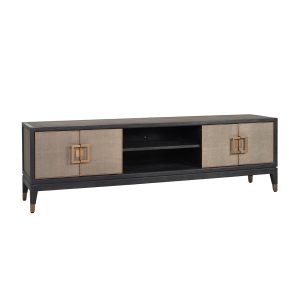 Meuble TV Bloomville brass shagreen