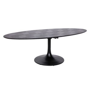 Table à manger Blax black oval 250