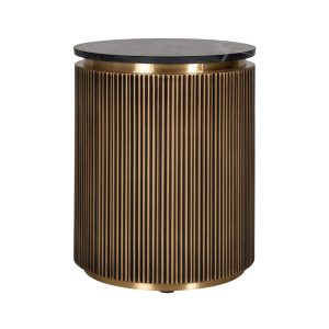 Table d’appoint Ironville gold 50Ø