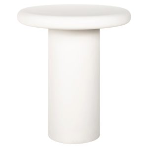Table d'appoint Bloomstone white