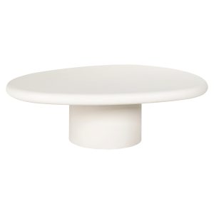 Table basse Bloomstone white 110x90