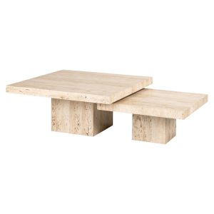 Table basse La Cantera beige (Set of 2)