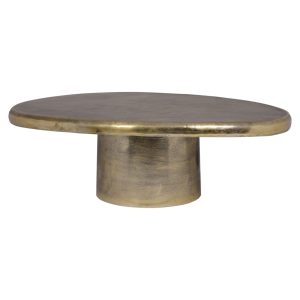 Table basse Pulitzer brushed gold