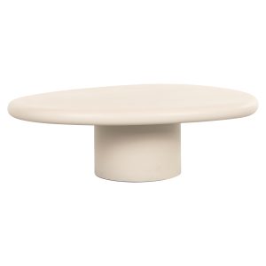 Table basse Clayton beige 110x90