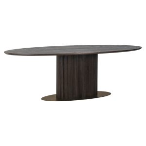 Table à manger Luxor brown oval 235